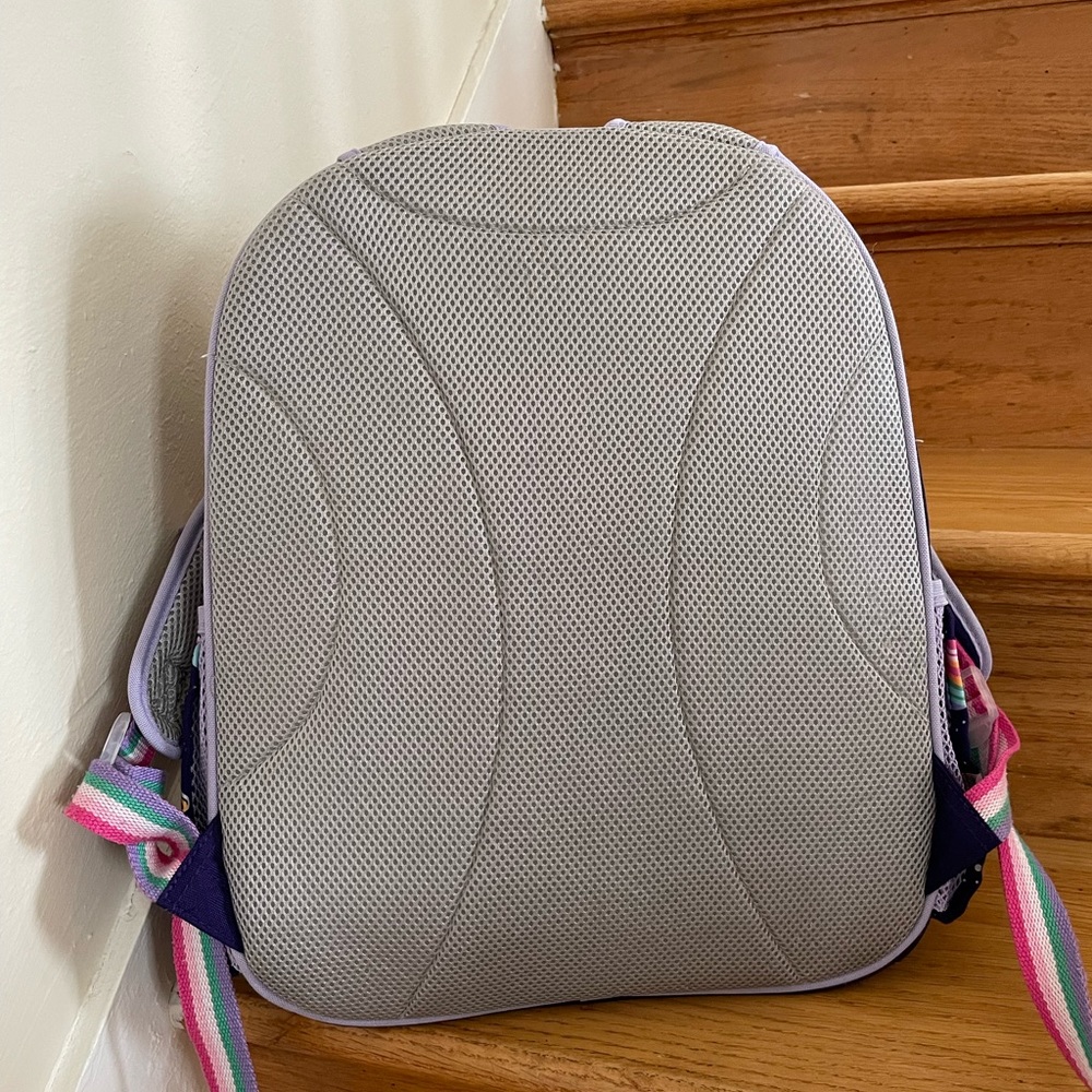 Mackenzie Rainbow Galaxy Heart backpack Lunch Bag Set - Picture 6 of 16